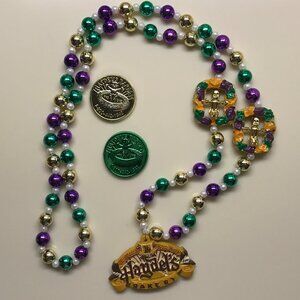 🎭 Mardi Gras Celebration Bundle – Beads, Medallions & Coins